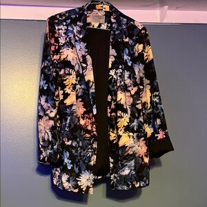 3/$10-Elegant Floral Women's Blazer Jacket